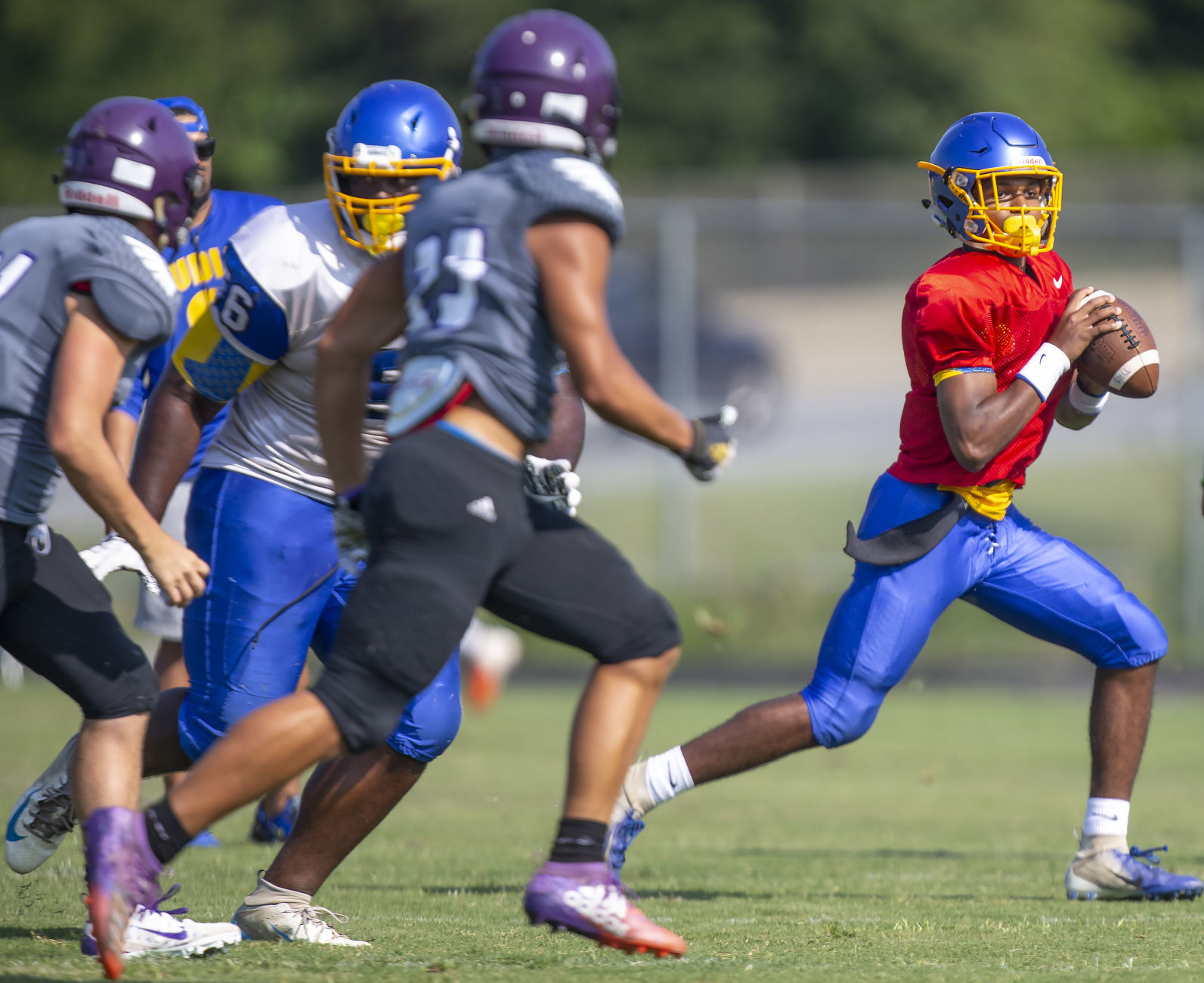 Northern, Dudley meet at Dudley football jamboree